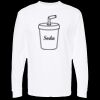 Unisex Gold Soft Touch Long Sleeve T-Shirt Thumbnail