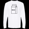Unisex Gold Soft Touch Long Sleeve T-Shirt Thumbnail