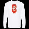 Unisex Gold Soft Touch Long Sleeve T-Shirt Thumbnail