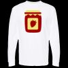 Unisex Gold Soft Touch Long Sleeve T-Shirt Thumbnail