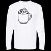 Unisex Gold Soft Touch Long Sleeve T-Shirt Thumbnail