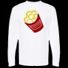 Unisex Gold Soft Touch Long Sleeve T-Shirt Thumbnail