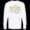Unisex Gold Soft Touch Long Sleeve T-Shirt Thumbnail