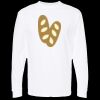 Unisex Gold Soft Touch Long Sleeve T-Shirt Thumbnail