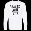 Unisex Gold Soft Touch Long Sleeve T-Shirt Thumbnail