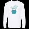 Unisex Gold Soft Touch Long Sleeve T-Shirt Thumbnail