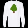Unisex Gold Soft Touch Long Sleeve T-Shirt Thumbnail