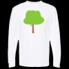 Unisex Gold Soft Touch Long Sleeve T-Shirt Thumbnail
