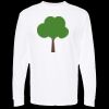 Unisex Gold Soft Touch Long Sleeve T-Shirt Thumbnail