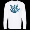 Unisex Gold Soft Touch Long Sleeve T-Shirt Thumbnail