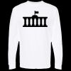 Unisex Gold Soft Touch Long Sleeve T-Shirt Thumbnail
