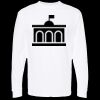 Unisex Gold Soft Touch Long Sleeve T-Shirt Thumbnail