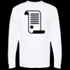 Unisex Gold Soft Touch Long Sleeve T-Shirt Thumbnail