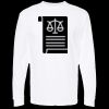 Unisex Gold Soft Touch Long Sleeve T-Shirt Thumbnail