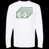 Unisex Gold Soft Touch Long Sleeve T-Shirt Thumbnail