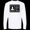 Unisex Gold Soft Touch Long Sleeve T-Shirt Thumbnail