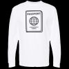 Unisex Gold Soft Touch Long Sleeve T-Shirt Thumbnail