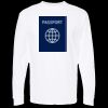 Unisex Gold Soft Touch Long Sleeve T-Shirt Thumbnail