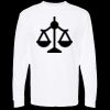 Unisex Gold Soft Touch Long Sleeve T-Shirt Thumbnail