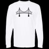 Unisex Gold Soft Touch Long Sleeve T-Shirt Thumbnail