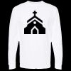 Unisex Gold Soft Touch Long Sleeve T-Shirt Thumbnail