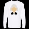 Unisex Gold Soft Touch Long Sleeve T-Shirt Thumbnail
