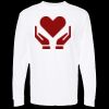 Unisex Gold Soft Touch Long Sleeve T-Shirt Thumbnail