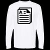Unisex Gold Soft Touch Long Sleeve T-Shirt Thumbnail