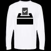 Unisex Gold Soft Touch Long Sleeve T-Shirt Thumbnail