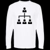 Unisex Gold Soft Touch Long Sleeve T-Shirt Thumbnail