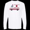 Unisex Gold Soft Touch Long Sleeve T-Shirt Thumbnail