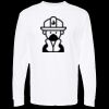 Unisex Gold Soft Touch Long Sleeve T-Shirt Thumbnail