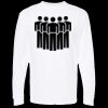 Unisex Gold Soft Touch Long Sleeve T-Shirt Thumbnail