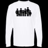 Unisex Gold Soft Touch Long Sleeve T-Shirt Thumbnail