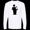 Unisex Gold Soft Touch Long Sleeve T-Shirt Thumbnail