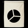 Double Cinch Recycled Canvas Shoe and Accessory Bag Thumbnail