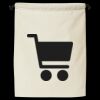 Double Cinch Recycled Canvas Shoe and Accessory Bag Thumbnail