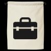 Double Cinch Recycled Canvas Shoe and Accessory Bag Thumbnail