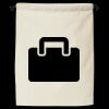 Double Cinch Recycled Canvas Shoe and Accessory Bag Thumbnail
