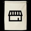 Double Cinch Recycled Canvas Shoe and Accessory Bag Thumbnail
