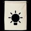 Double Cinch Recycled Canvas Shoe and Accessory Bag Thumbnail