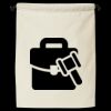 Double Cinch Recycled Canvas Shoe and Accessory Bag Thumbnail
