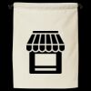 Double Cinch Recycled Canvas Shoe and Accessory Bag Thumbnail