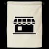 Double Cinch Recycled Canvas Shoe and Accessory Bag Thumbnail