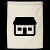 Double Cinch Recycled Canvas Shoe and Accessory Bag Thumbnail