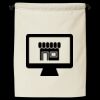 Double Cinch Recycled Canvas Shoe and Accessory Bag Thumbnail