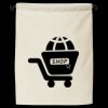 Double Cinch Recycled Canvas Shoe and Accessory Bag Thumbnail