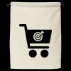 Double Cinch Recycled Canvas Shoe and Accessory Bag Thumbnail