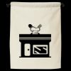 Double Cinch Recycled Canvas Shoe and Accessory Bag Thumbnail