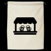 Double Cinch Recycled Canvas Shoe and Accessory Bag Thumbnail